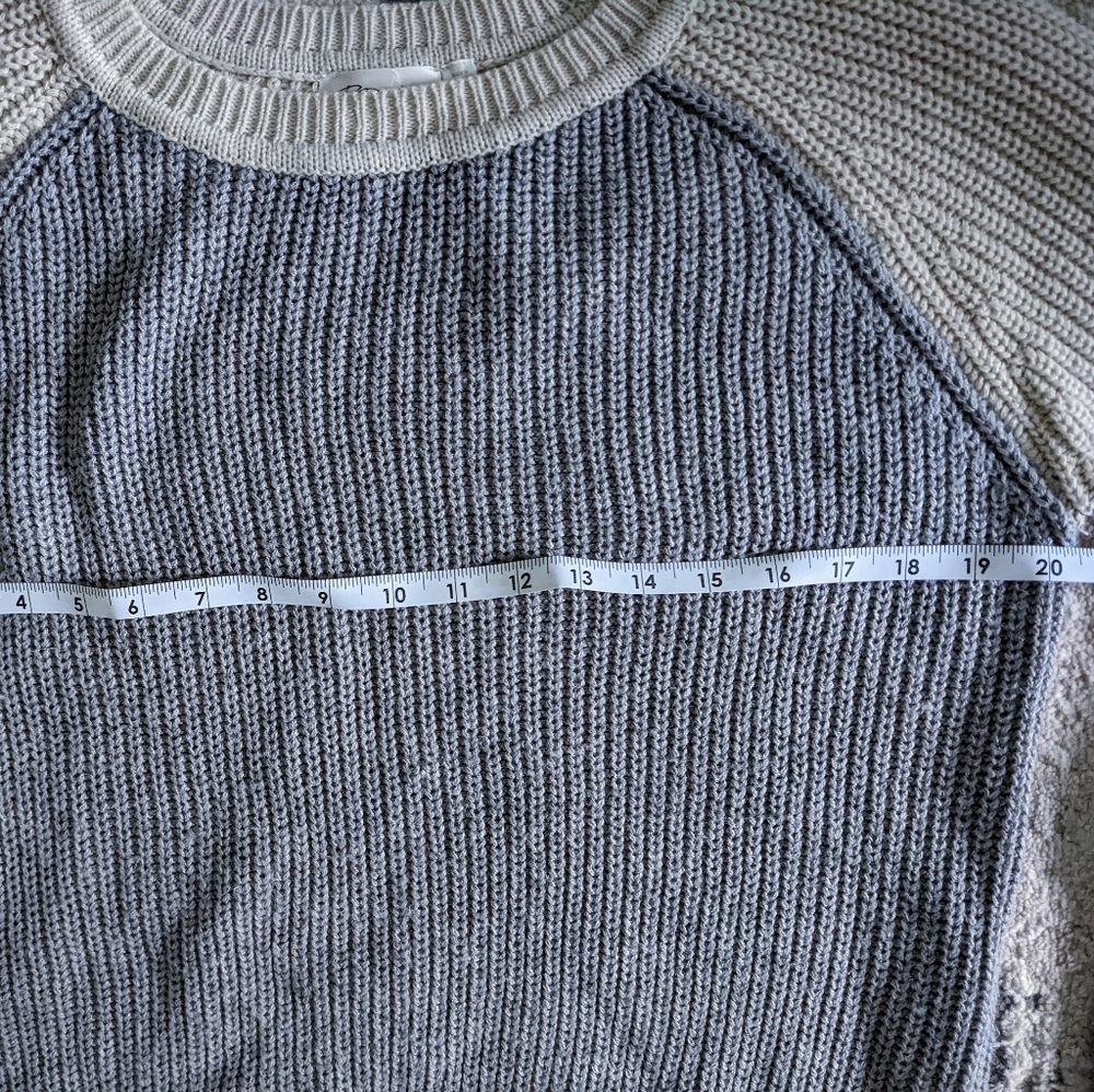 RD Style Colorblock Raglan Sweater - Picture 4 of 4